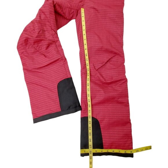 Arctix A6 Snow Bib Kids 14/16 Large Red Insulated Front Zip Outdoor Winter - Picture 10 of 12